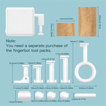 MOES Fingerbot Plus Smart Button Pusher