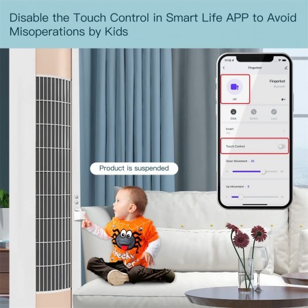 MOES Fingerbot Plus Smart Button Pusher