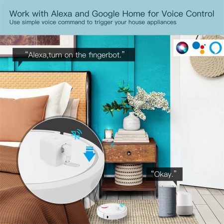 MOES Fingerbot Plus Smart Button Pusher