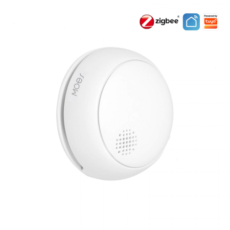 ZigBee Wireless Smart Smoke Detector Fire 85dB Sound Alarm Siren Sensor